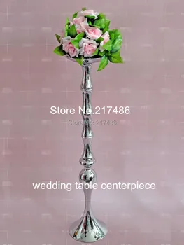 

new style the cheapest mental wedding mental flower vase centerpiececs for wedding
