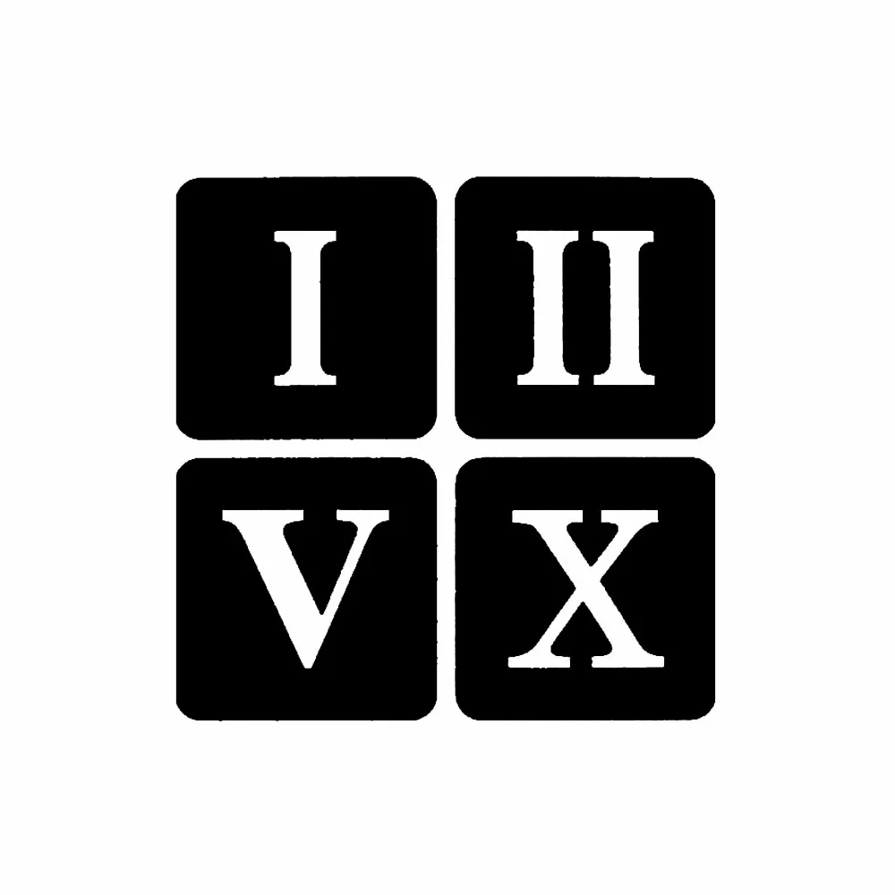 1 Piece Hollow Tattoo Stencil Henna Paste Drawing on Women Men Wrist Body Art Roman Numerals Pattern Mehndi Tattoo Template G107 (1)