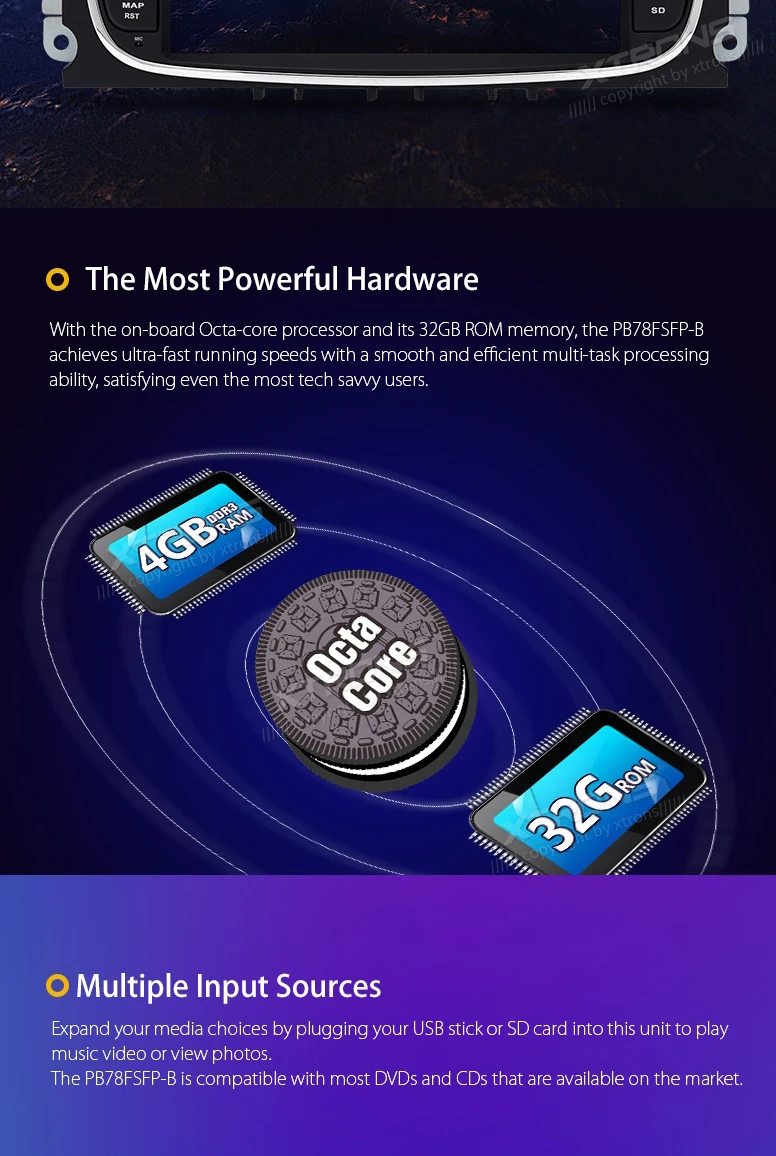 Best Android 8.0 Oreo OS 7" Car DVD Multimedia Navigation GPS Radio for Ford Focus II 2008-2011 & C-Max 2008-2011 & S-Max 2008-2011 4