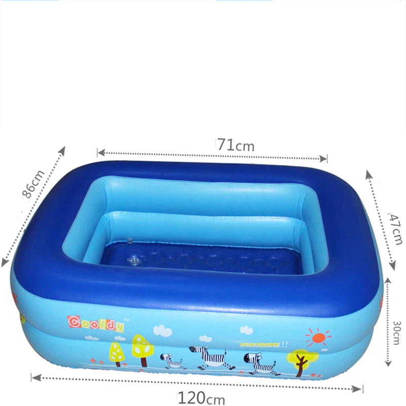 

Baby Inflatable Tub Thicken Bubble Bottom Healthy PVC Baby Pool Bath Inflatable Summer Pool Inflatable Swimming Pools Water Fun