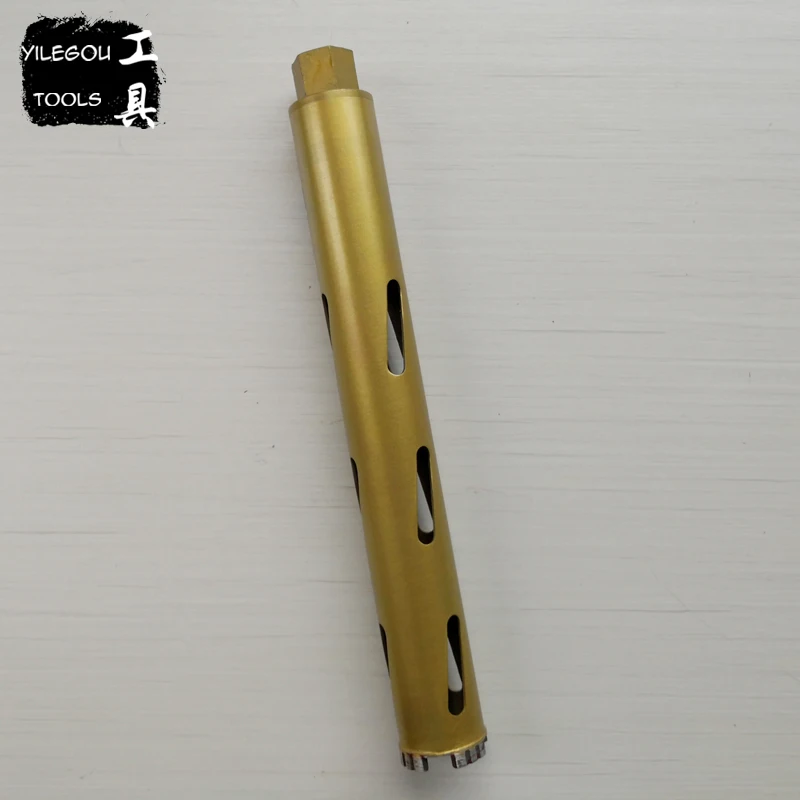  Diamond Core Bit With Dry Diameter 51mm 56mm 63x450mm Diamond Drill Bit For Brick Wall 56x450mm Dry