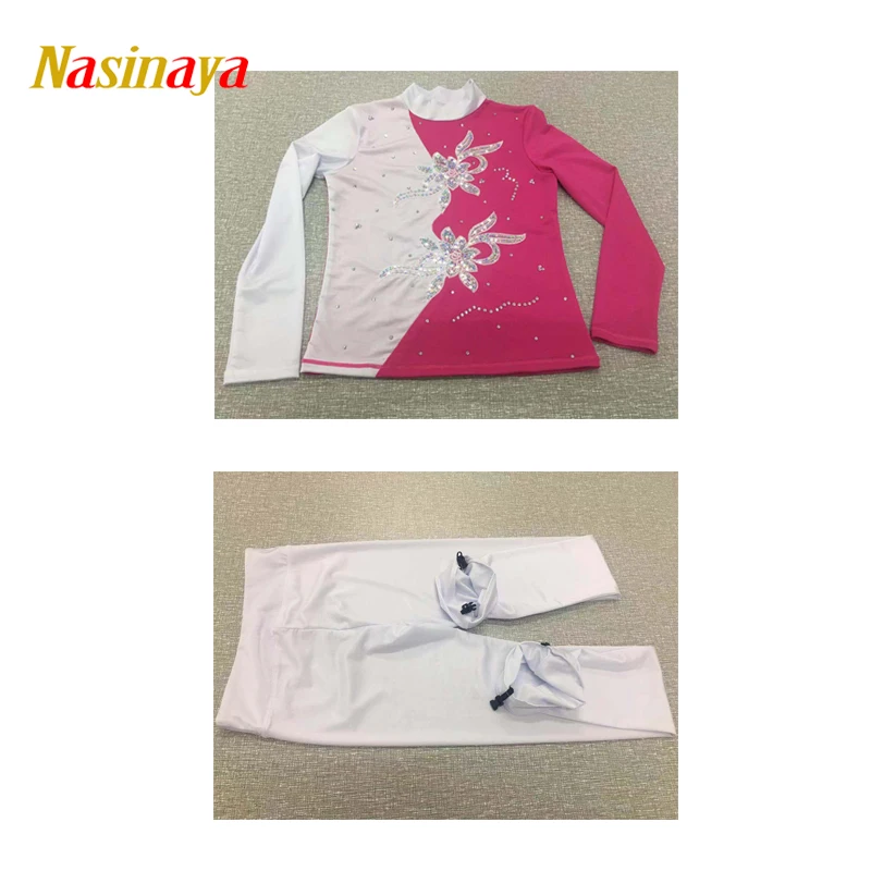 

Nasinaya Boys Man Figure Skating Performance Suit Customized Competition Ice Skating Top Pants Kids Patinaje Gymnastics2