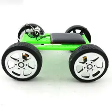 Детские игрушки, 1 шт., мини-игрушка на солнечной энергии, сделай сам, сборный автомобиль, Детская обучающая головоломка, IQ гаджет, робот на батарейках, робот, гаджет