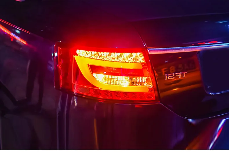 AKD автомобильный Стайлинг задний фонарь для Audi A6 задний светильник s 2005-2009 A6 C6 светодиодный задний светильник сигнальный светодиодный DRL Стоп задний фонарь аксессуары