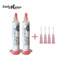 2017 Hot Selling 2pcs/lot Made in USA! 10cc NC-559-ASM Flux paste lead-free solder paste solder flux+4pcs Needles Free Shipping