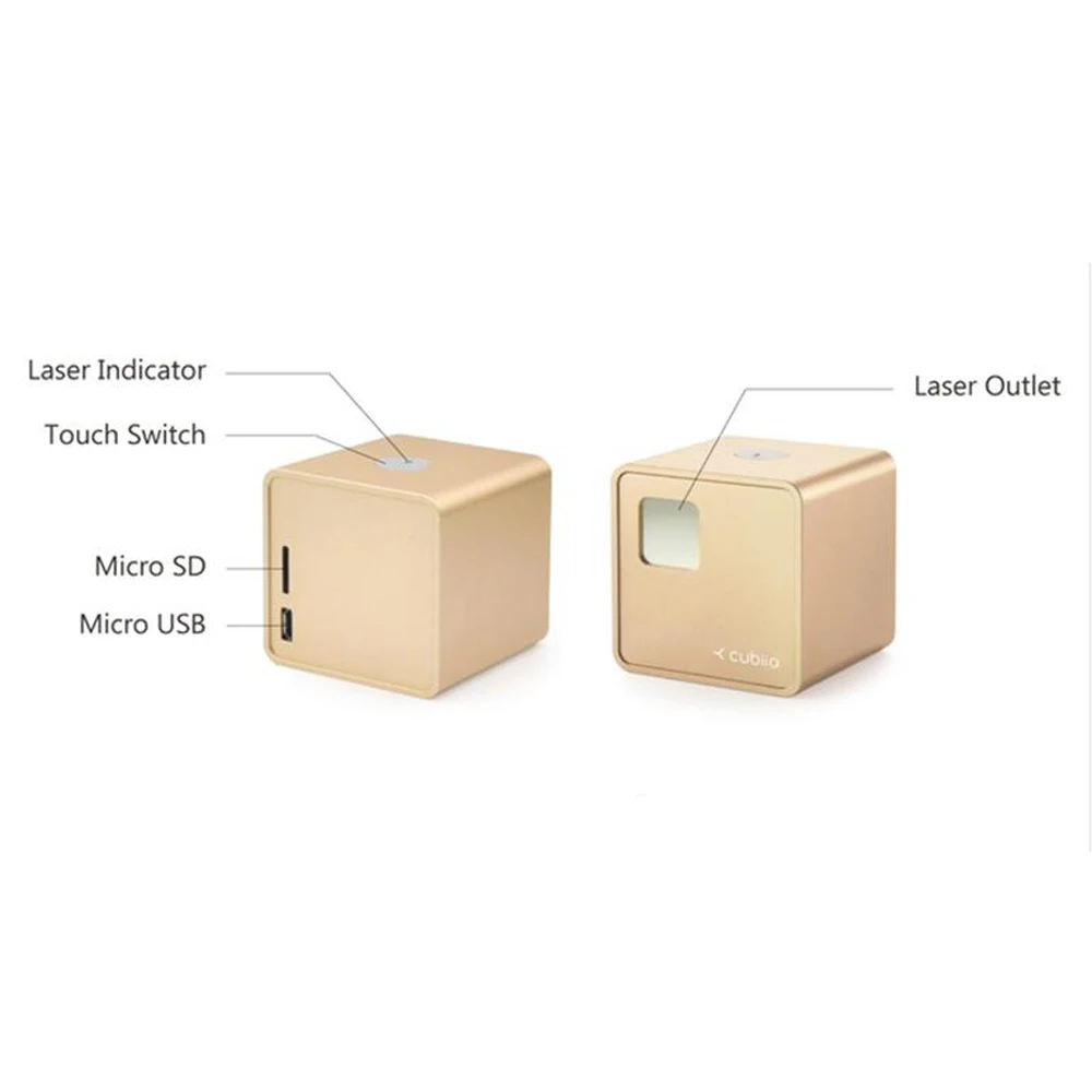 Cubiio Интеллектуальный автоматический маленький бытовой DIY узор миниатюрный