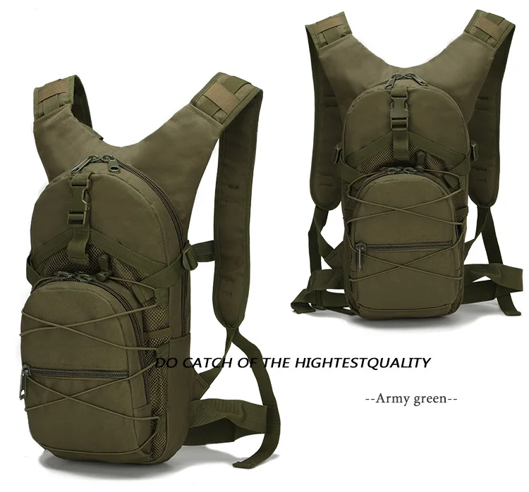 15л Открытый тактический рюкзак, 800D Оксфорд Молл военный рюкзак для велосипеда, походная сумка для воды, сумка для альпинизма 4 цвета