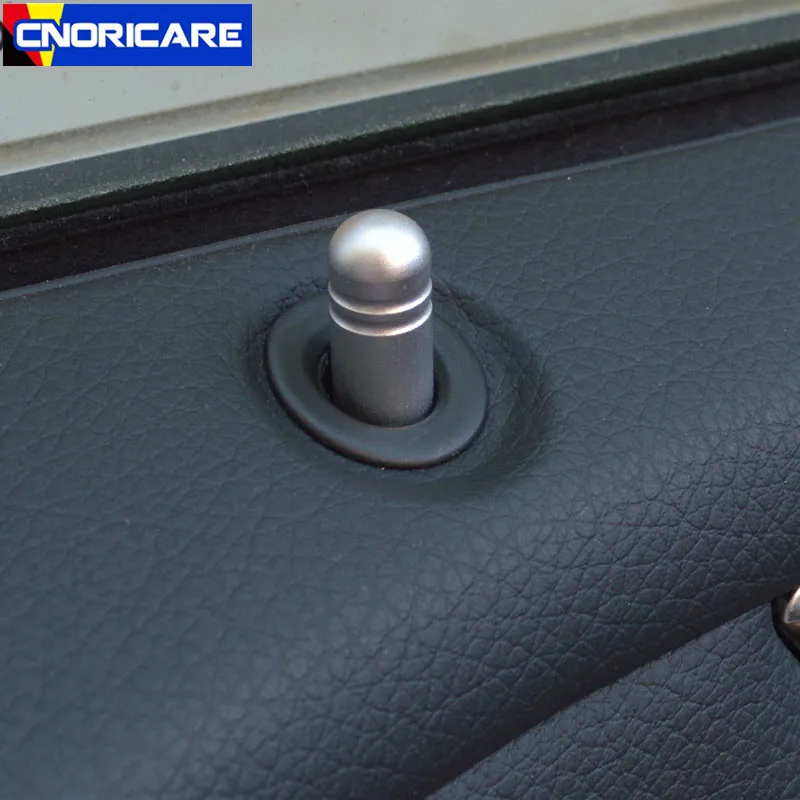 

Car Styling Door Lift Bolt Decoration Covers Trim For Mercedes Benz E Class W212 2010-15 Door Pin Interior Accessories