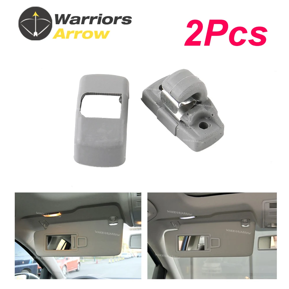 2 шт. 3B0857561B для VW Jetta Golf Passat Beetle Bora Sharan Skoda Fabia Octavia серый солнцезащитный козырек от