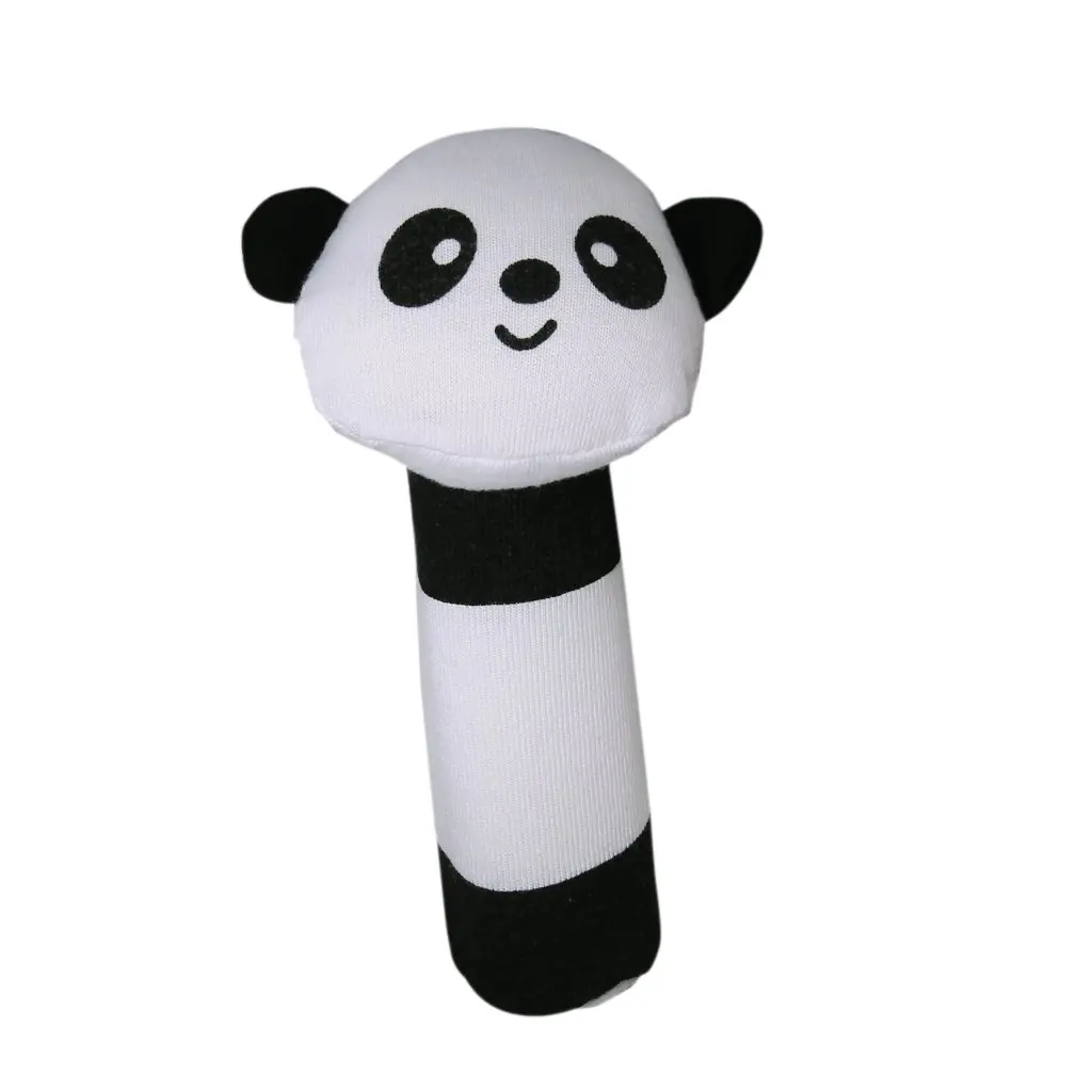 

shape Panda Fabric squealing sound bar Baby play toys