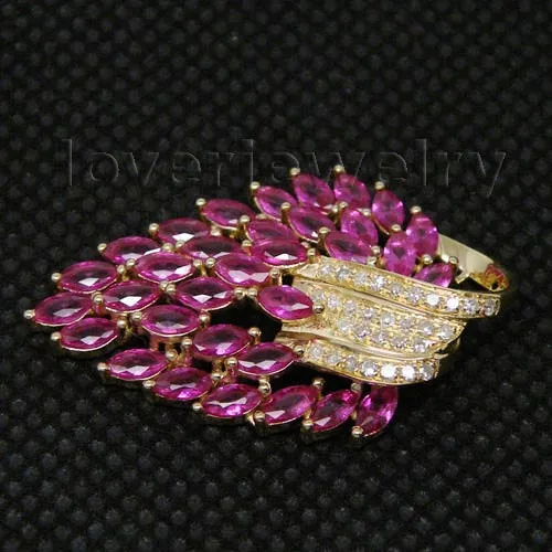 pink ruby pendant-2