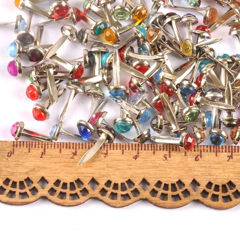 50PCs-Mixed-Rhinestone-Round-Brads-Scrapbooking-Embellishment-Fastener-Brads-Metal-Crafts-For-shoes-Decoration-6-5X15mm