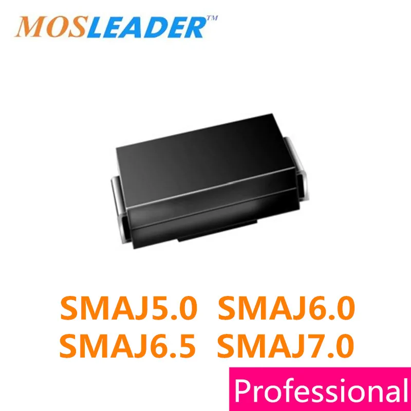 500 шт. DO214AC SMA SMAJ5.0 SMAJ5.0A SMAJ5.0CA SMAJ6.0 SMAJ6.0A SMAJ6.0CA SMAJ6.5 SMAJ6.5A SMAJ6.5CA SMAJ7.0 SMAJ7.0A SMAJ7.0CA|Запасные
