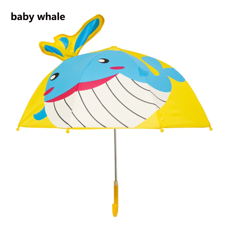 1" Милый милый детский зонтик, Неавтоматические зонты с длинными ручками, Мультяшные зонтики для детей, детские зонтики - Цвет: style 01
