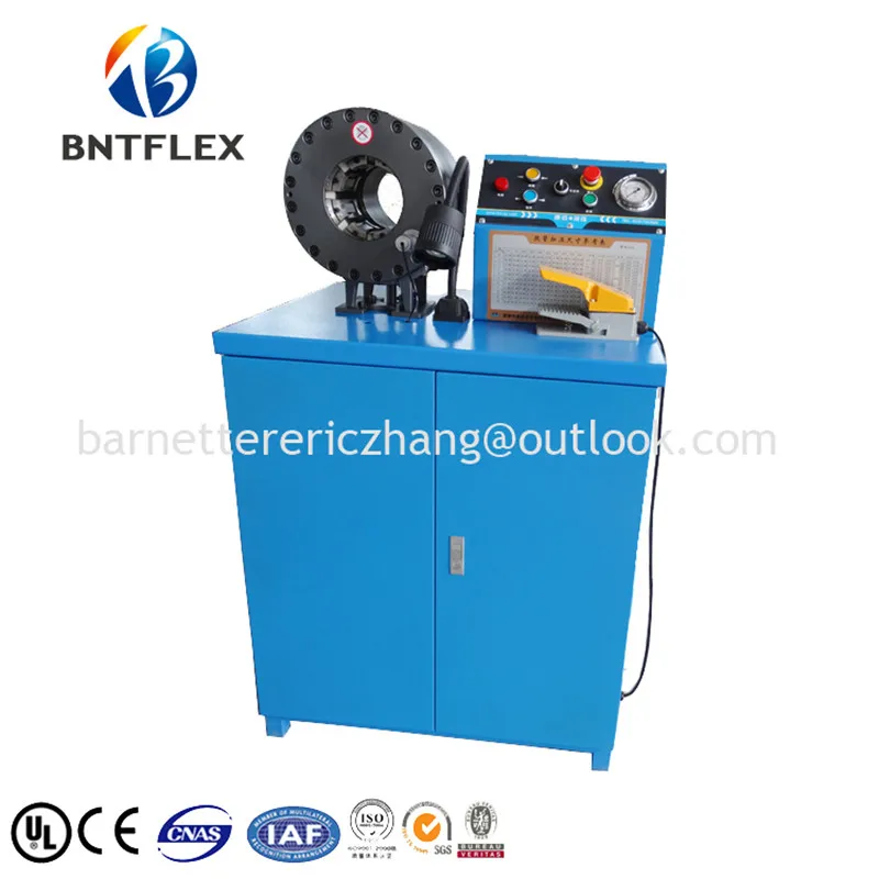 2017 BARNETT BNT91C DX68 hose crimping machine in China market 2017 BARNETT BNT91C DX68 hose crimping machine in China market
