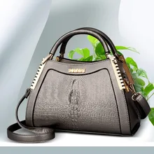 De La mujer de Moda Bolso de cocodrilo bolso de hombro marcas famosas bolsas de mensajero de cuero del diseñador de lujo de Negocios bolsa bolsa feminina