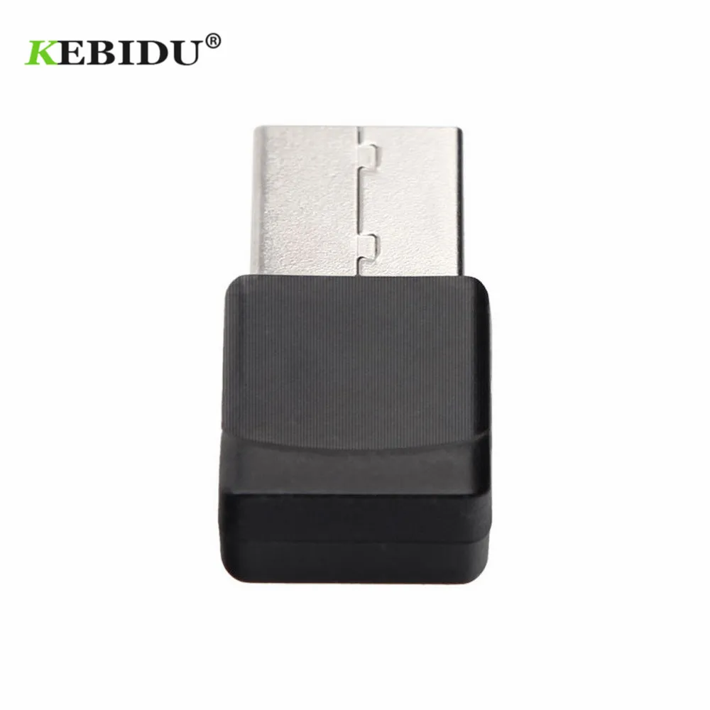 Kebidu USB WiFi адаптер Сетевая карта USB Lan Ethernet Wi-Fi приемник 600 Мбит/с беспроводной адаптер AC двухдиапазонный 2,4G USB WiFi антенна