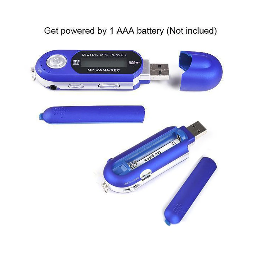 

Portable Mini MP3 LCD Display Digital USB Stick Music MP3 Player Support TF Capacity Max 32G FM Radio Support for Dropshipping
