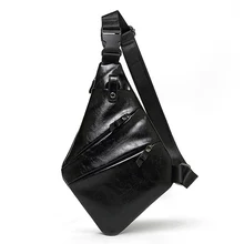 Мужская модная сумка через плечо из искусственной кожи, нагрудные сумки, водоотталкивающие мужские сумки на плечо, кошелек для хранения, нагрудная сумка, a2100