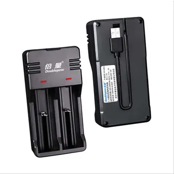 

DoublePower 2-Channels 3.7V/4.2V Li-ion Battery Charger 26650 18650 16340 21700