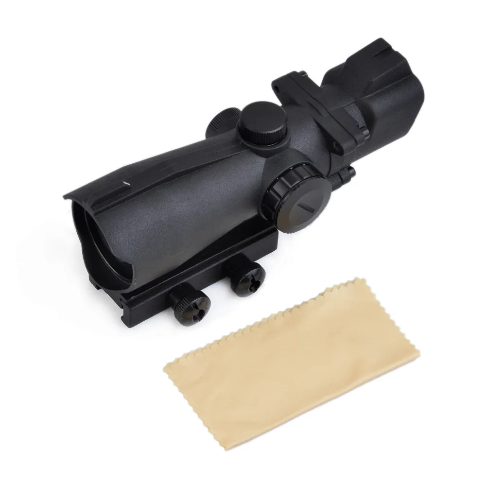 SEIGNEER 2x42 зеленый и красный точечный прицел с 2X увеличением для тактического охоты