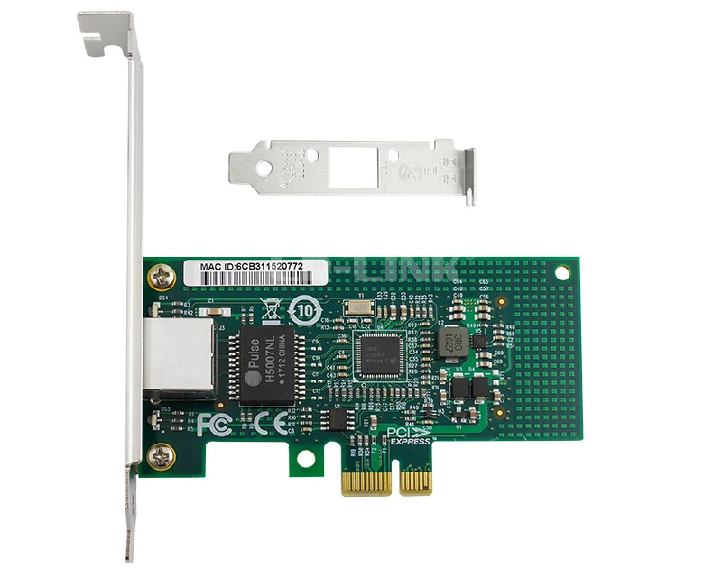LR-LINK 9204CT PCI-E сетевая карта Gigabit Ethernet 10/100/1000 МБ RJ-45 сетевой адаптер сетевой контроллер Intel I210-T1 Совместимость