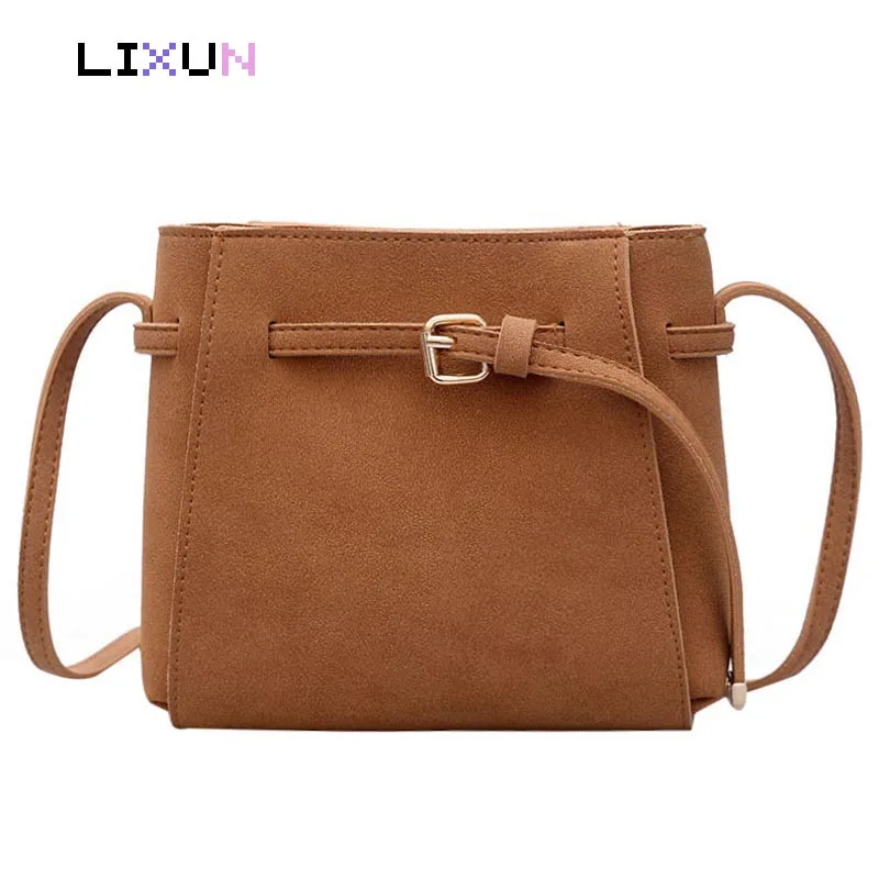 Для женщин ведерко Сумки модельер скраб искусственная кожа Crossbody сумки известной