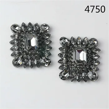 

10pcs square faceplate drill alloy buckle accessories Rhinestone accessories clothing charm manufacturers selling