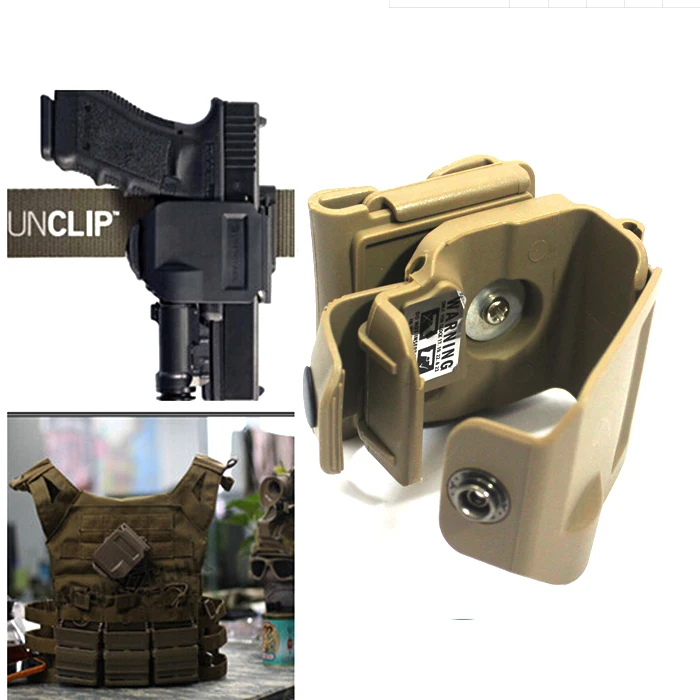 Lose money sale!!!DLP Tactical Glock Clip MOLLE / Belt Holster for