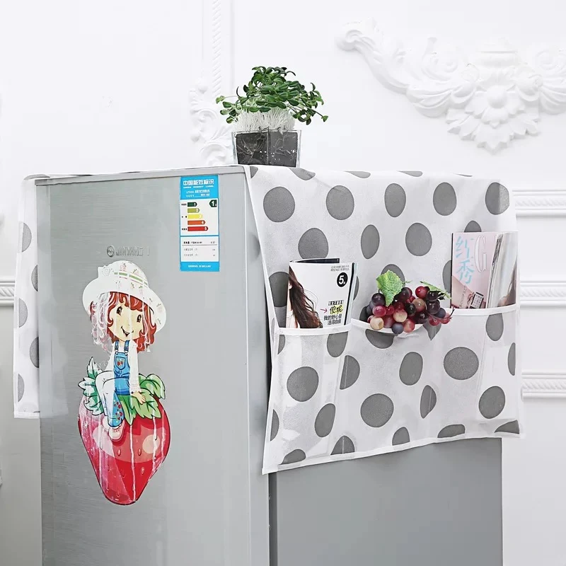 Пылезащитная сумка для хранения холодильника, домашняя техника, верхняя крышка, пылезащитный чехол для микроволновой печи, пылезащитный чехол для холодильника, хранение