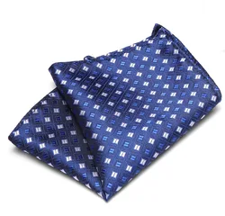 Mouchoir de poche à pois floraux pour homme, veste 100% soie, pour fête de mariage, Business 