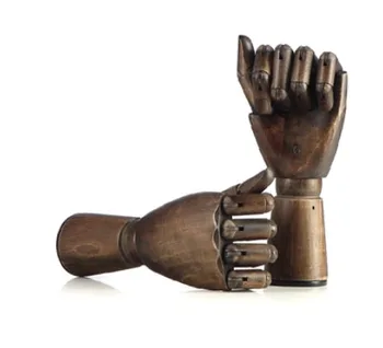 Mechanical Artificial Sketch Hand Model Activity Wooden Hand Mannequin For Shop Window Jewelry Mechanical Artificial Sketch Hand Model Activity Wooden Hand Mannequin For Shop Window Jewelry