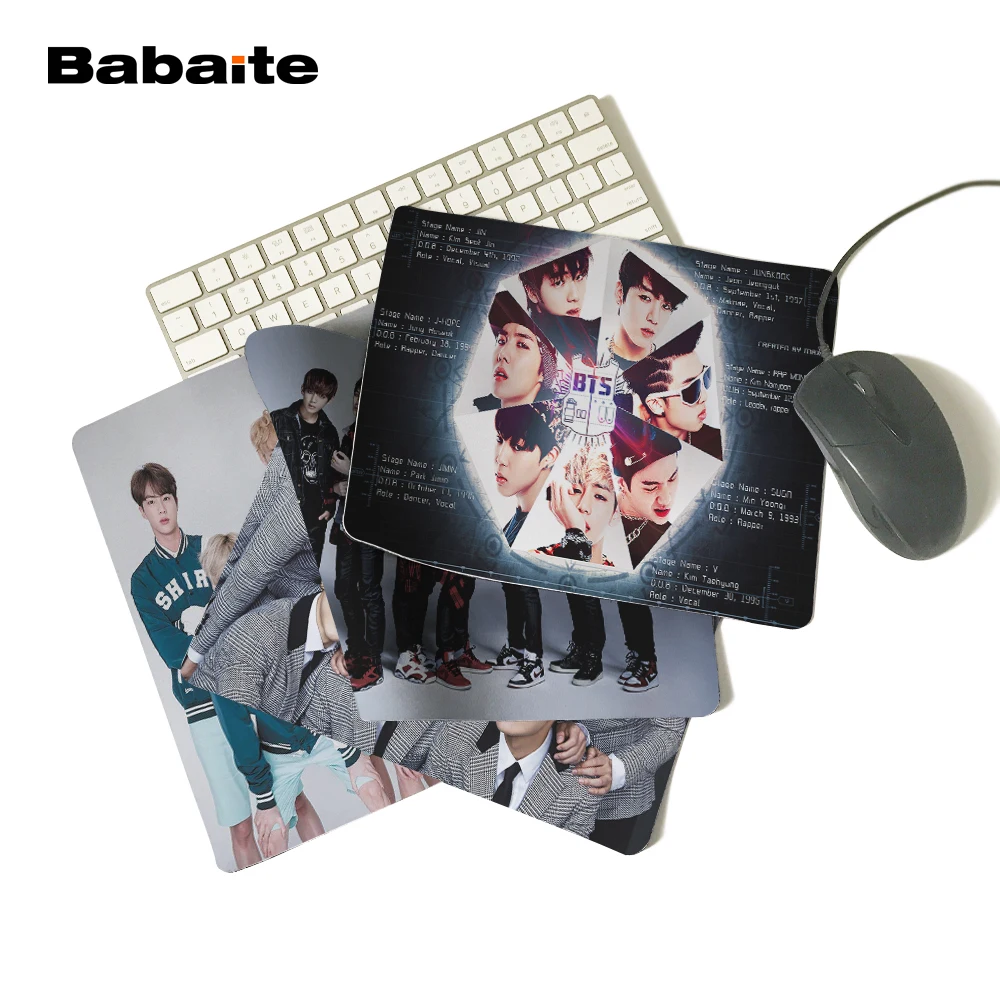 Babaite New Mousepad Selling Bangtan Boys Bts Korean Hip Hop Kpop