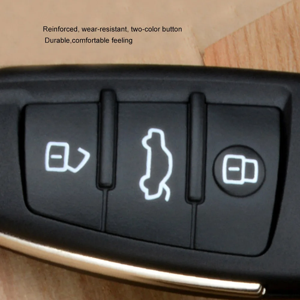 Оболочки корпуса пульт дистанционного управления для Audi A2 A3 A4 A6 A8 TT Q3 Q5 Q7 A1 3 кнопки