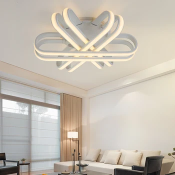 

New Design Acrylic Modern Led Ceiling Lights For Living Study Room Bedroom lampe plafond avize Indoor Ceiling Lamp