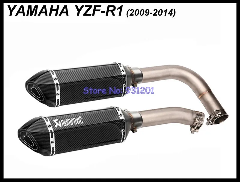 Akrapovic Muffler Slip on Yamaha YZF-R1 2009 Model 2014 