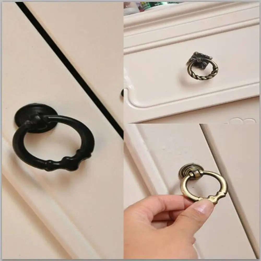 New Arrival 5 Type Vintage Cabinet Knobs Drawer Dresser Door Bin