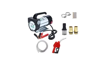 

High quality 12V 24V 220V 380W fuel transfer pump Direct Engine Oil Pump electric Oil Pump With Self-styled Gun And 6M Pipe