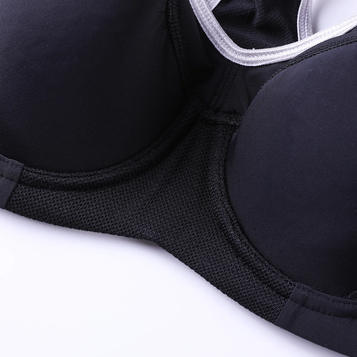 Women's Full Support Racerback Lightly Padded Underwire Sports Bra