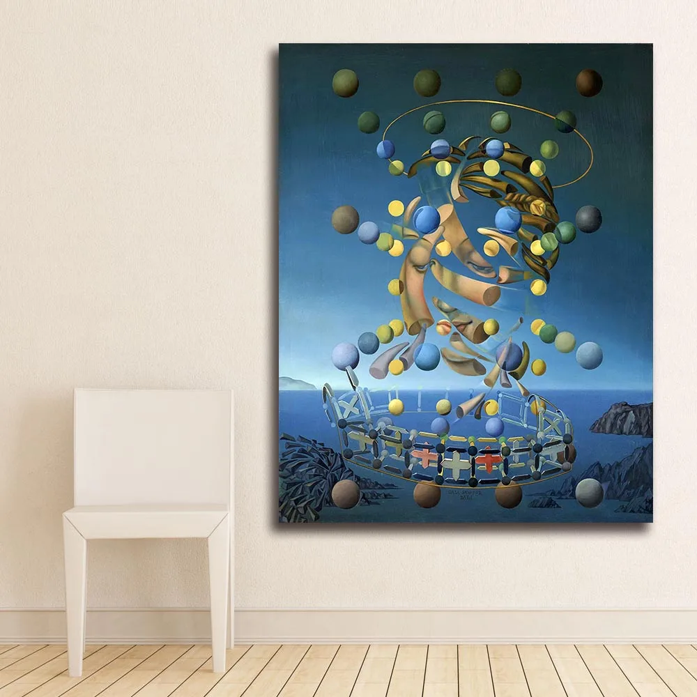 Большой размер Печать Максимальная скорость Рафаэля Мадонна Salvador Dali настенные