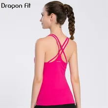 Дракон Fit повязка дышащий Удобный жилет для женщин бег Йога тренировки быстросохнущая спортивная одежда топы спортивный фитнес жилет