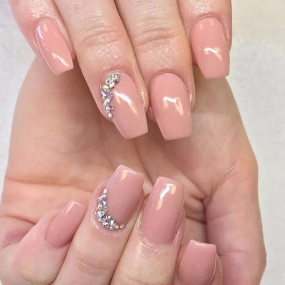 Dicas da Arte do Prego Makartt Bailarina Prego Dicas Caixão Unhas Falsas Claro Natural 500 Pçs Capa Completa Manicure 10 Pacotes 16 claro natural 500 pçs dicas da arte
