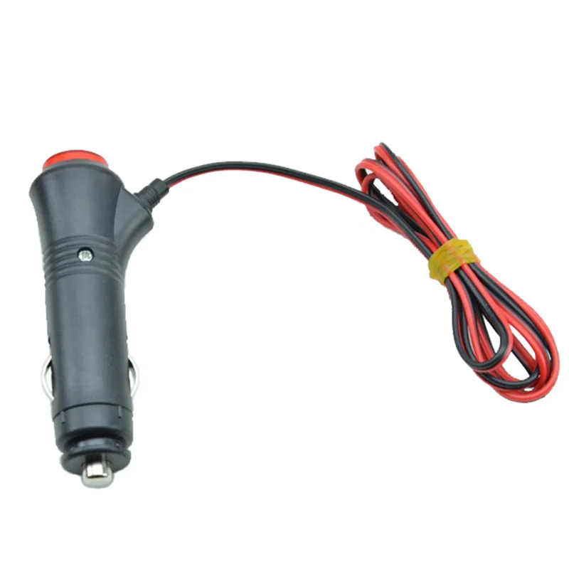 Buendeer 100cm long Car cigarette lighter extension cord/power cord/car plug Socket with switch Led Indicator|cigarette cord|cigarette