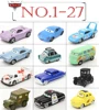 No.1-27 Disney Pixar Cars METAL Diecast cars Disney McQueen The King Chick Hick 1:55 Diecast kid toys for Children Boys Gift ► Photo 2/5