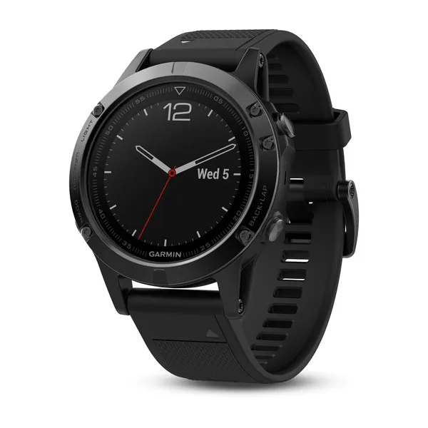 New Garmin Fenix 5 Sports GPS Watch Black