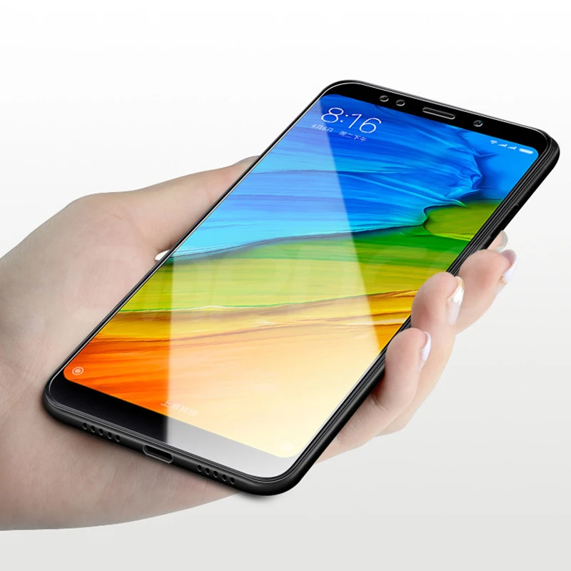 Защитное стекло для Xiaomi redmi 5 Plus, полное покрытие, закаленное стекло для redmi note 5 pro 5a, защита экрана xiomi redmi 5 a
