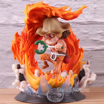 

Usopp Fire Phoenix Action Model Toy One Piece Usopp Statue PVC Collectible Anime Figure 19cm