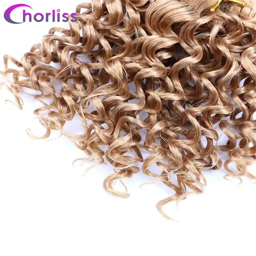 Chorliss Pure Dark Blonde Weave Afro Kinky Curly Hair Weaving