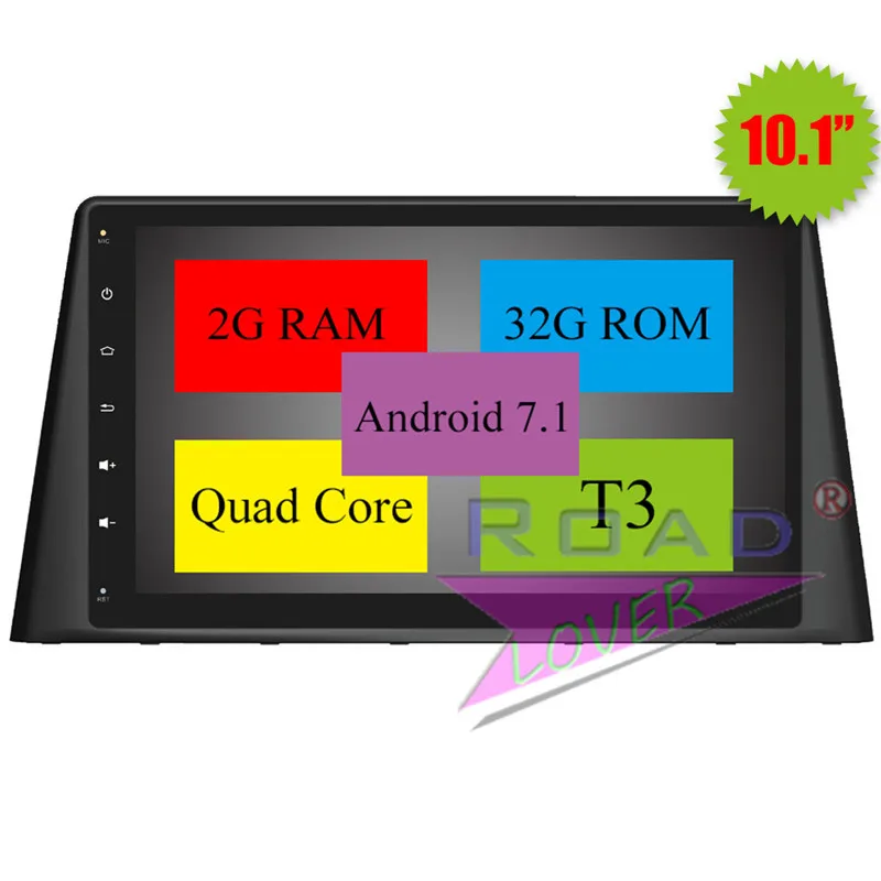 Perfect Roadlover Android 8.1 Car Media Center Player Radio For Peugeot 308 2016 Stereo GPS Navigation Automagnitol Two Din Video NO DVD 8