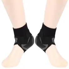 Спортивный лодыжки рукав компрессия для спортивных игр на открытом воздухе баскетбола лодыжки Поддержка из дышыщей ткани для лодыжки эластичная повязка защита футбол альпинистское снаряжение